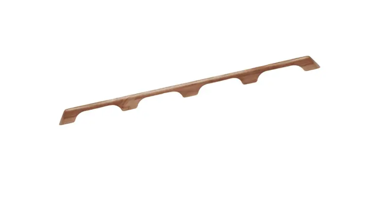 Whitecap 60106 Solid Teak Handrail - 4 Loop 1