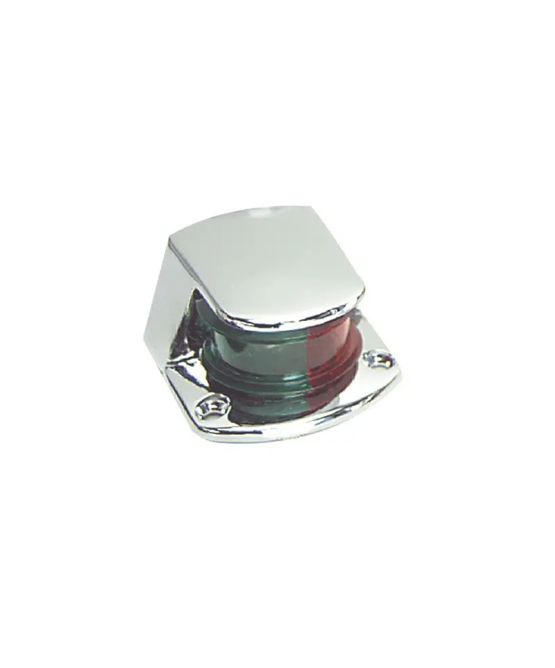 Whitecap S-8002 Chrome Plated Bi-Color Bow Light 1