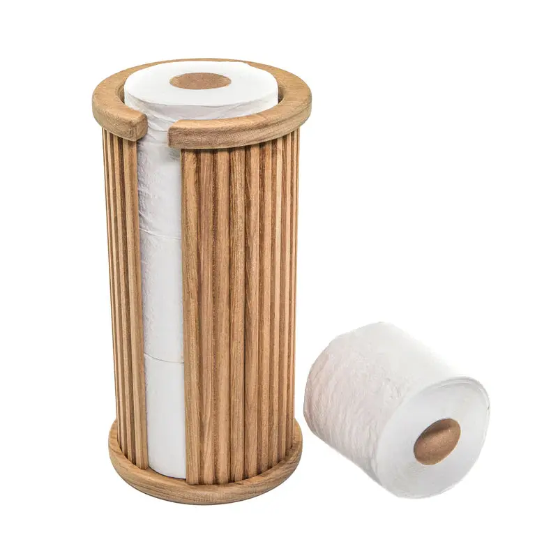 Whitecap Teak 3 Roll Toilet Paper Holder Part 63323 1