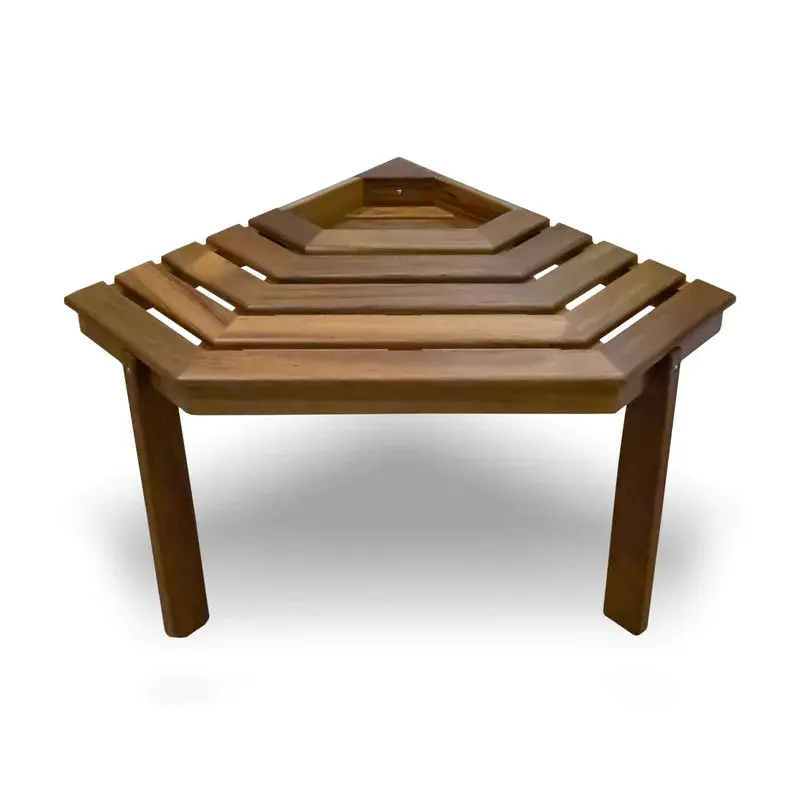 Whitecap Teak Corner Shower Seat / Stool Part 63106 1