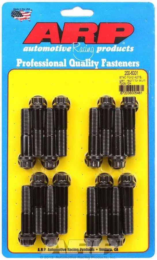 Arp 200-6001 7/16-Inch Replacement Connecting Rod Bolt Kit (16-Piece) 1