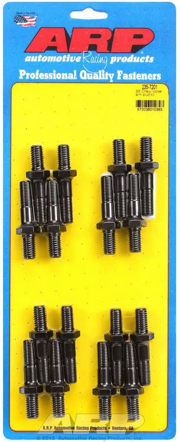 Arp Big Block Chevy Rocker Arm Stud Kit – High-Strength Chrome-Moly Hardware (235-7201) 1