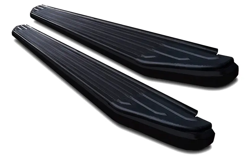 Black Horse Off Road Peerless Running Boards – Hopi Style, Black (Pr-Hopibk16) 1