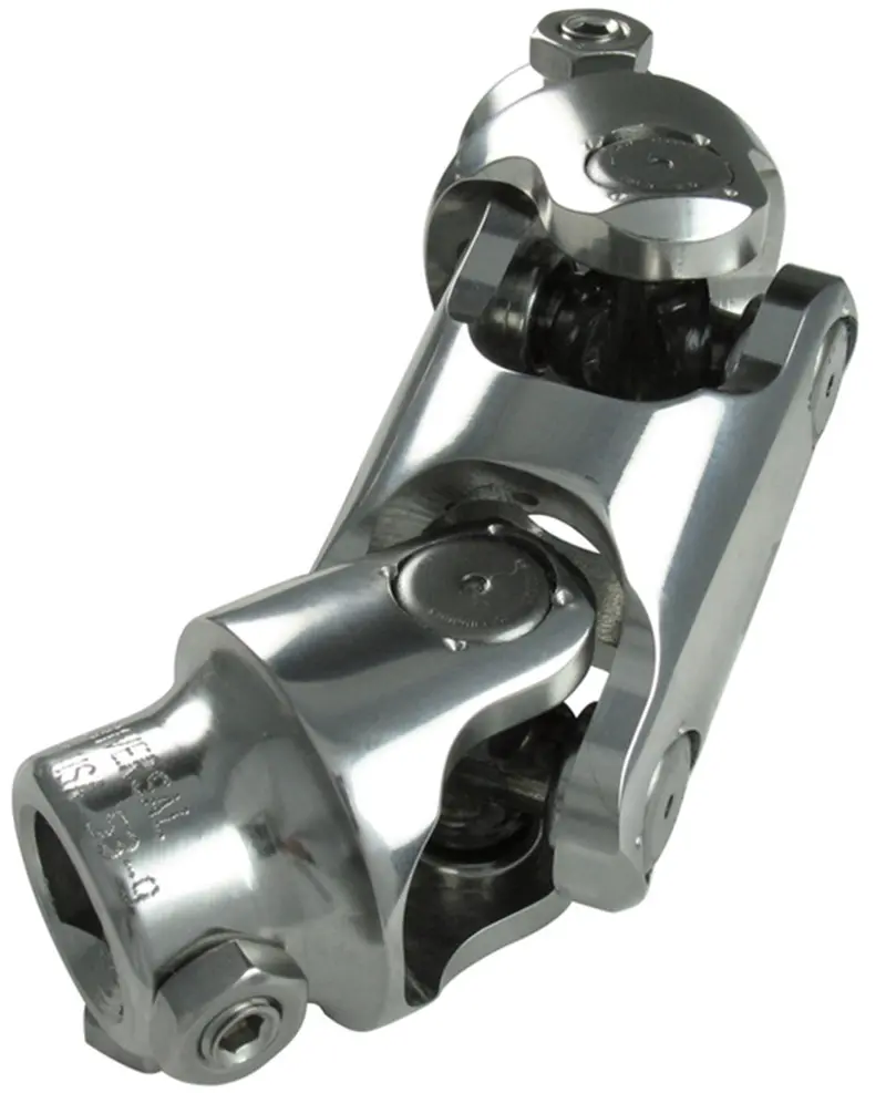 Borgeson 143449 Steering U-Joint; Double; Polished Stainless; 3/4-36 X 3/4Dd 1