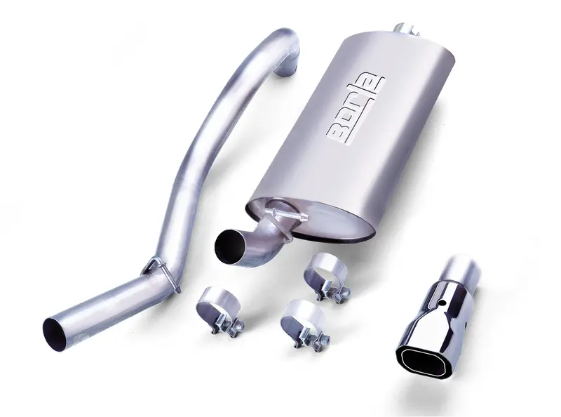 Borla 14728 Touring Cat-Back Exhaust System – Stainless Steel, Deep Tone, Bolt-On Installation 1