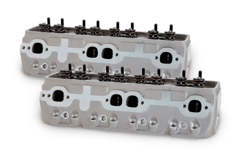 Brodix Ik200 Sbc Cylinder Heads – 200Cc Intake, 64Cc Combustion Chambers, Assembled 1
