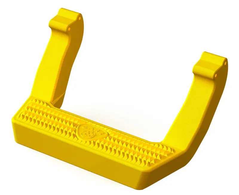 Carr 113337 Ld Step; Assist/Side Step; Xp7 Safety Yellow Powder Coat; Pair 1