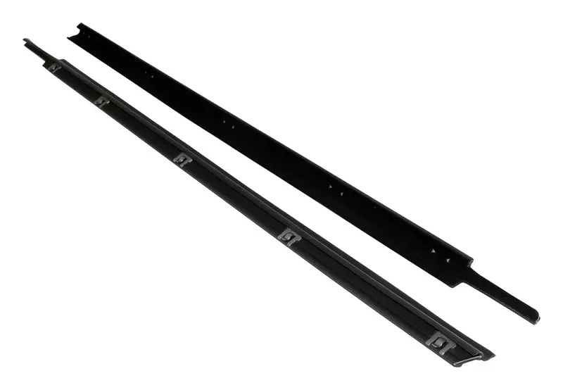 Crown Automotive Jeep Door Glass Weatherstrip – Outer, Black (55176565K) 1