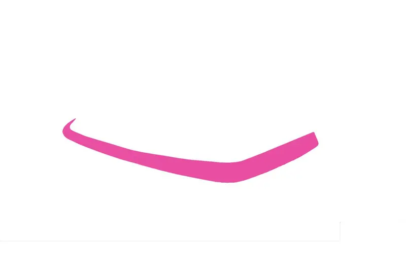 Dominator Race Products 2304-Pk Late Model Valance Cover – Pink Finish 1