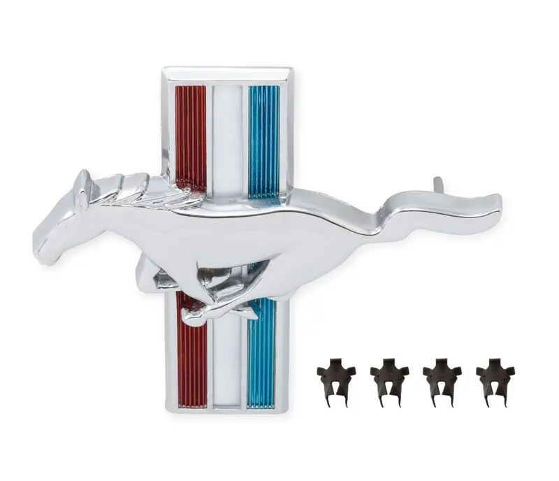 Drake Automotive Mustang Running Horse Grille Emblem – Oem-Style Replacement For 2005–2012 Models (C5Zz-16229-B) 1