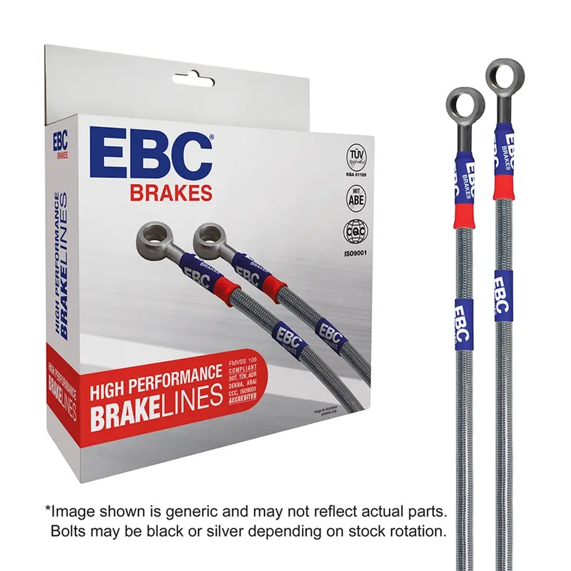 Ebc Bla7564-4L Stainless Steel Braided Brake Lines – Four-Corner Upgrade 1