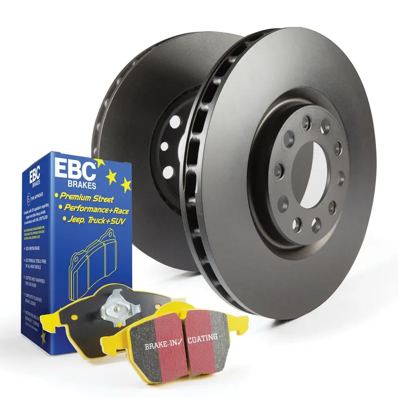 Ebc Brakes S13Kf1337 Track-Ready Brake Kit – Yellowstuff Pads + Rk Rotors 1