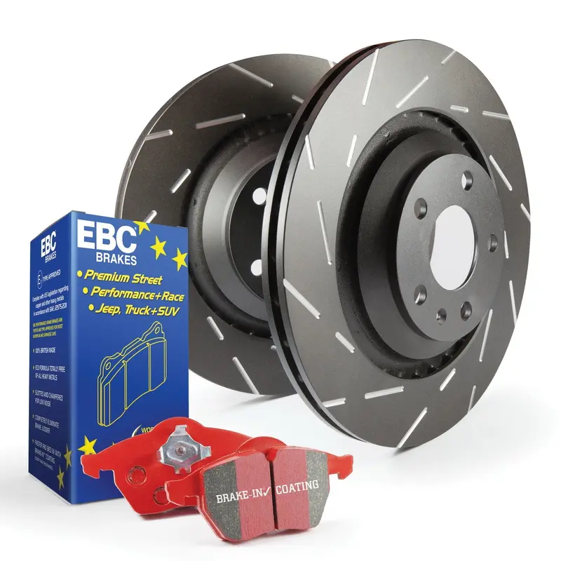 Ebc Brakes S4 Performance Brake Kit – Redstuff Pads + Usr Rotors (Front/Rear Set, Model S4Kr1499) 1