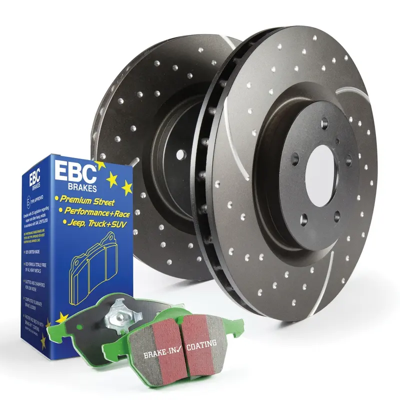 Ebc Greenstuff 2000 Pad And Gd Rotor Upgrade Kit 1
