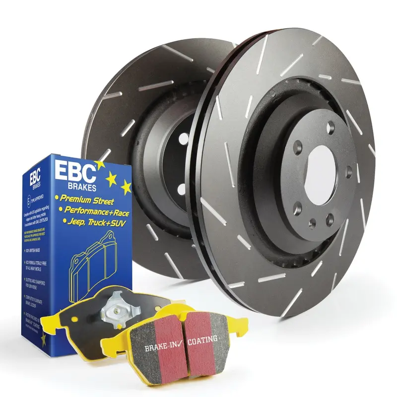 Ebc S9Kr1396 Yellowstuff Brake Pad Kit With Usr Slotted Rotors 1