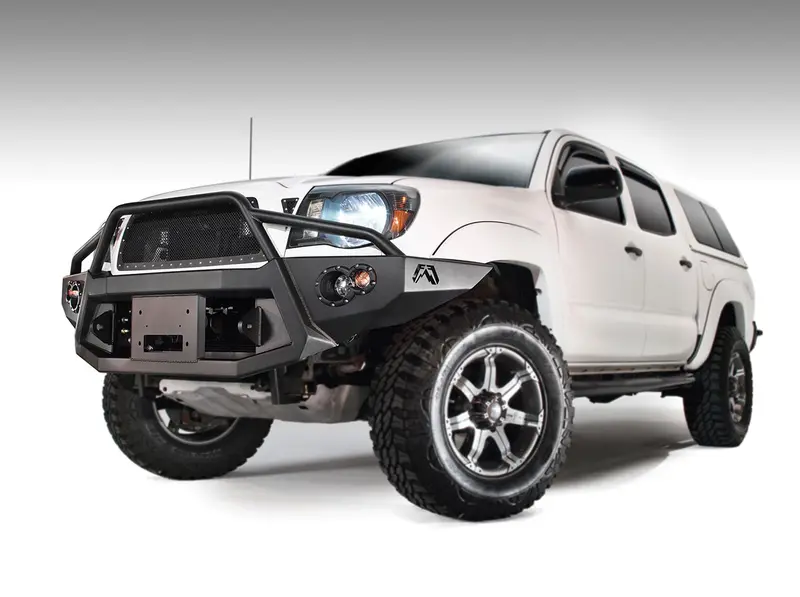Fab Fours Tt05-B1552-1 Heavy-Duty Winch-Compatible Front Bumper 1
