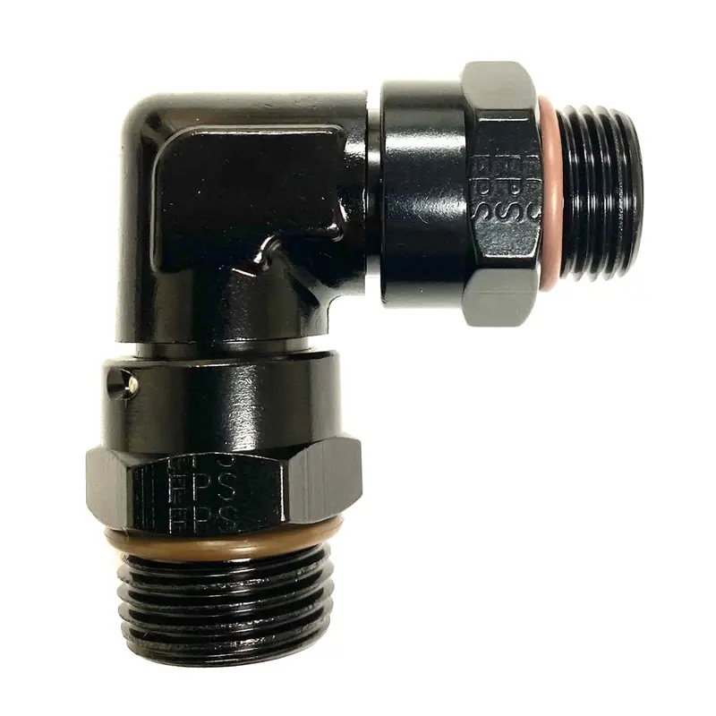 Fragola 999603-Bl 90-Deg Male Orb Adapter Fitting #6 To #8 1