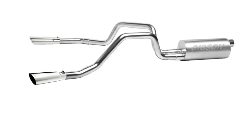 Gibson 5664 Aluminized Dual-Split Cat-Back Exhaust System 1