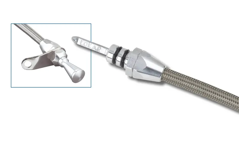 Lokar Hi-Tech Braided Transmission Dipstick With Flexible Design 1