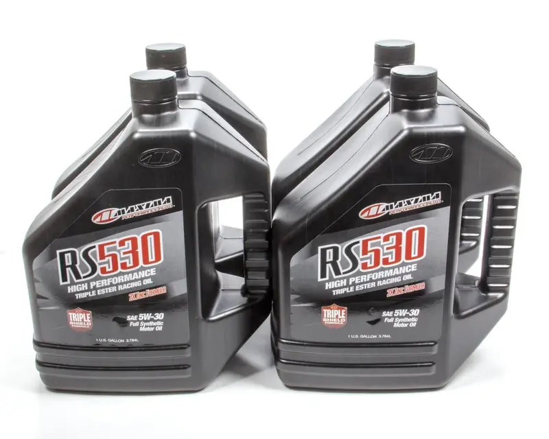 Maxima Rs530 5W-30 Full-Synthetic Racing Oil – 4×1 Gallon Case (39-919128) 1