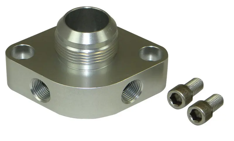 Moroso 63476 Billet An-20 Fuel Filler Neck With Dual 3/8-Inch Npt Female Ports 1