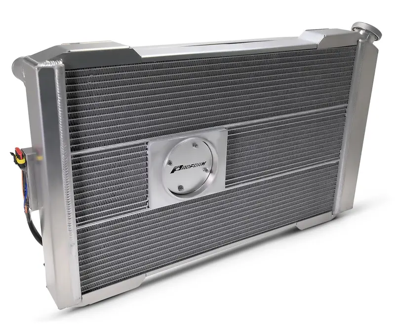 Proform Slim-Fit Radiator System – Universal Ford-Style 26" Core For Manual Transmission 1