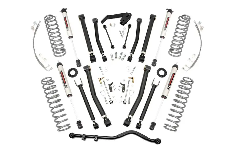 Rough Country X-Series 4-Inch Suspension Lift Kit – Includes V2 Shocks For 2007–2018 Jeep Wrangler Jk Models 1