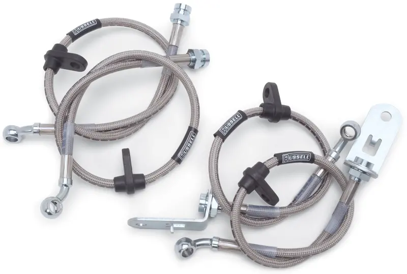 Russell 694890 Street-Legal Brake Line Kit – Three-Line Set Compatible With Stock To 1-Inch Lifted Vehicles 1