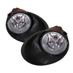 Spyder Auto 5020802 Oem-Style Fog Light Kit – Clear Lens, Includes Bulbs & Switch, Chrome Bumper Compatible 1