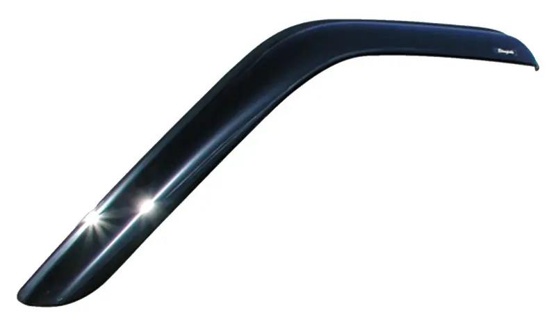 Stampede 41062-2 Snap-Inz™ In Channel Sidewind Deflector 2 Pc.; Smoke; Front; 1