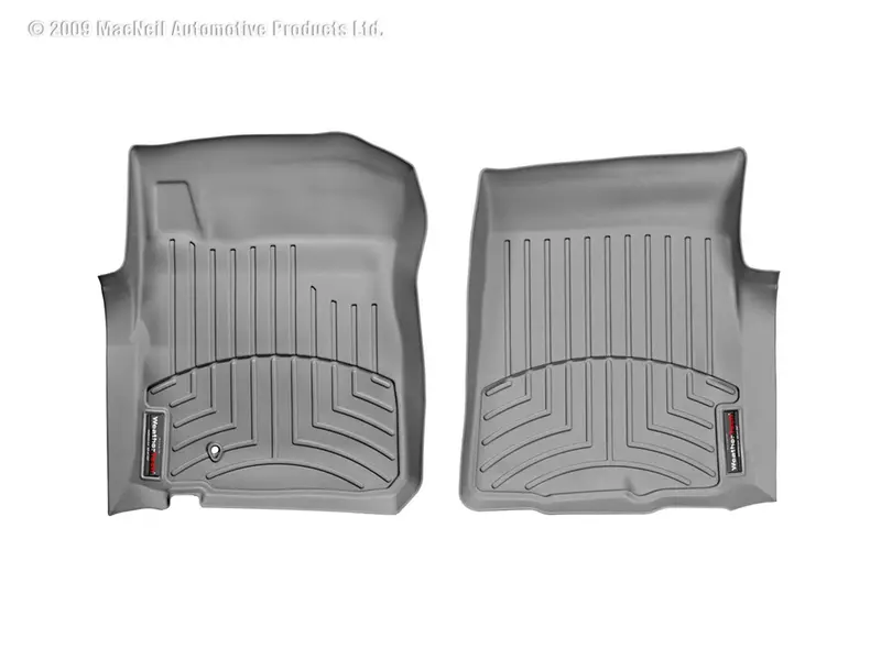 Weathertech Digitalfit Floor Liners – Front Row, Gray (460481) 1