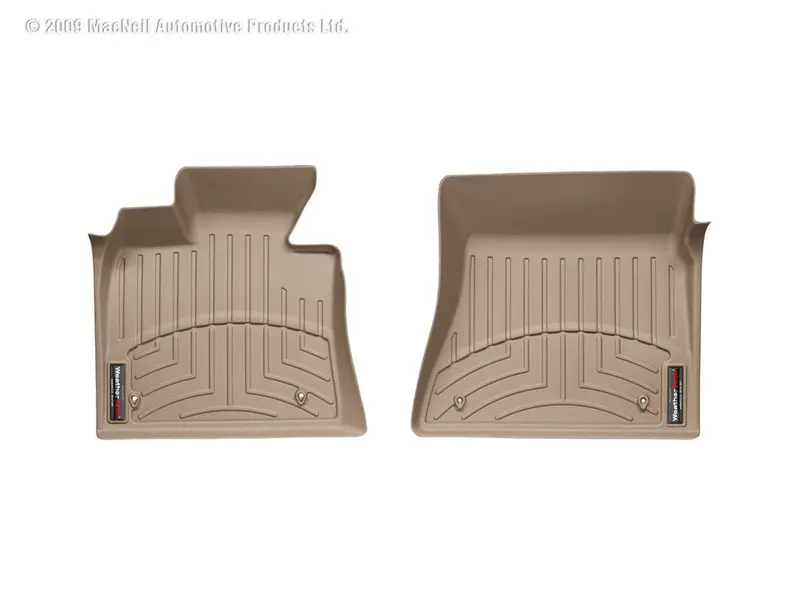 Weathertech Digitalfit Tan Front Row Floor Liners – Precision Trim Fit 1
