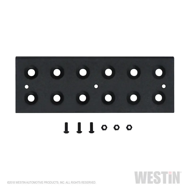 Westin 56-10002 Hdx Drop Replacement Step Plate Kit; Incl. 11 In. Step Pad And Hardware; 1