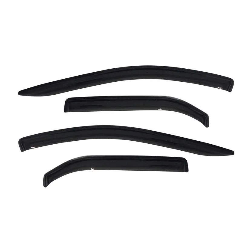 Westin 72-37438 Slim Smoke Wind Deflector – 4-Piece Cab-Over Kit 1